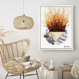 Coffee Splash Canvas Print, Kitchen Cafe Wall Art - thumbnail 3