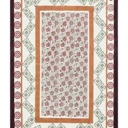 Handmade Block Printed Rug Hallway Stair Runner 4x30 Feet Large 8x10 Area Indoor Outdooor Square 12x12 Bedroom Floor 6x9 - thumbnail 3