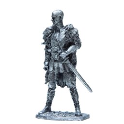 Tin 54mm Saxon Warrior 400 A.c. 1/32 Scale Figure - thumbnail 3