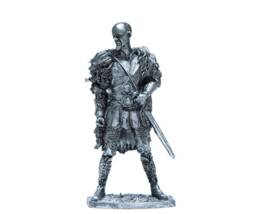 Tin 54mm Saxon Warrior 400 A.c. 1/32 Scale Figure - thumbnail 1