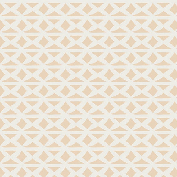 Sale Beige Fitted Crib Sheet - Standard Size Minimalist Beige Tan Cotton Bedding Woven Design Ready To Ship - image 1
