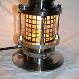 Industrial Style Stainless Steel Table Lamp - thumbnail 2
