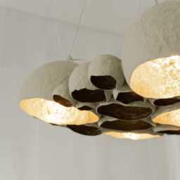 Paper Mache Lamp Bavovna S Pendant Light - thumbnail 2