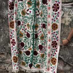 Soft Suzani Cotton Tnt Decorative Sofa Throw Blanket For Home & Living Room Styling - thumbnail 3