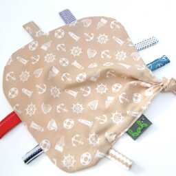 Baby Comforter, Sleep Blanket, Cuddly Blanket Handmade Bab-Berlin - thumbnail 4