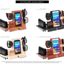 Gift Ideas For Dad, Docking Station, Christmas Gift, Charging Station, Gift Men, Daddy Gift, Papa Gift, Dad Christmas Idea - thumbnail 2
