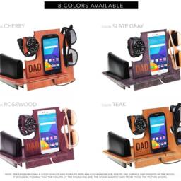 Gift Ideas For Dad, Docking Station, Christmas Gift, Charging Station, Gift Men, Daddy Gift, Papa Gift, Dad Christmas Idea - thumbnail 3