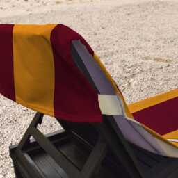 Bradford - 1999 Home Kit Orange Football Sunbed Towel With Pockets - thumbnail 4