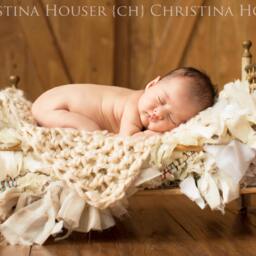 Lavender & Cream Baby Blanket Set Newborn Photography Props - thumbnail 2