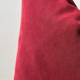 Burgundy Outdoor Pillow Cover, Textured Weave, Home Decor - 20x20 - thumbnail 3