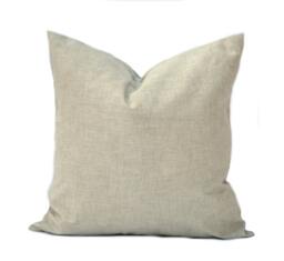 One Tan Pillow Covers, Home Decor, Decorative Pillow, Throw Ecru Pillow, Solid - thumbnail 1