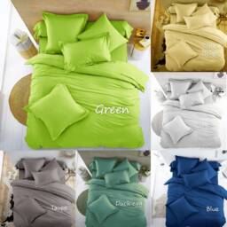 Duvet Cover Set & Pillowcases Pure Cotton Mens Beddiing Comforter Sheet Family Gift Quilt Single Twin Double Queen King - thumbnail 3