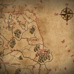 Fantasy Map Of Poland Vintage Style Medieval Cartography Wall Art - thumbnail 2