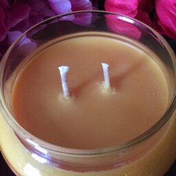Full Moon, Hand Made, Poured, 100% Soy, All Natural Candle in 16 Oz Apothecary Jar - thumbnail 2