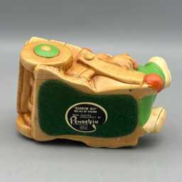 Pendelfin Rabbit Collectors Stoneware Figurine Barrow Boy Wearing Green Outfit - E - thumbnail 4
