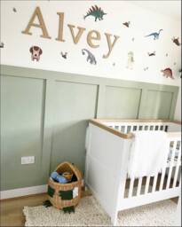 25cm Large Wooden Nursery Name, Children's Room Decor, Oak Alphabet Signs, Baby Letters, Wood Wall Hangings, Gift For Baby
