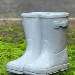 Stone Planter Figurine Garden Boots Ornament Concrete Flower Pot Sculpture Handmade Cement Shoes Statue Outdoor Patio Decor Yard Art Gift - thumbnail 2