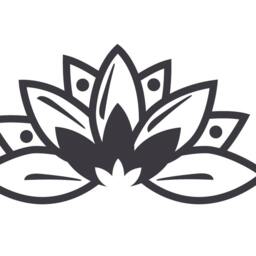 Lotus Flower Wall Decal - Vinyl Living Room Decor - thumbnail 3