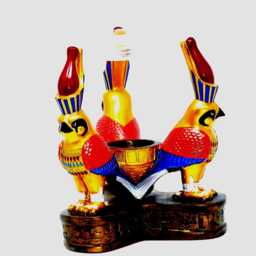 Ancient Egyptians Figures - Horus /Bastet /Nefertiti Oil Perfume Burning 3 Style Brought To You From Egypt With Love - thumbnail 4