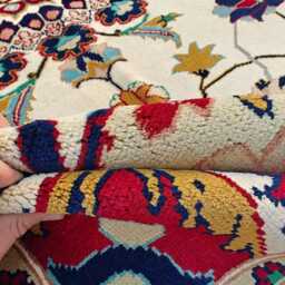 5x6 Ft Afghan Wool Oriental High Pile Soft Rug, Rug For Living Room - thumbnail 4