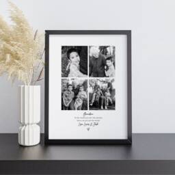Grandma Personalised Photo Frame Mothers Day Gift, Nanny Picture Print, Mum Gift For Gran, Nan Birthday - thumbnail 2