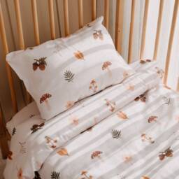 Forest Duvet Cover Set - Crib Baby Bedding Toddler Twin Size Gifts Organic Cotton - thumbnail 2
