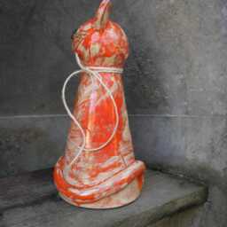 Fence-Sitter Cat in Orange - thumbnail 4