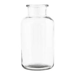 Clear Apothecary Style Glass Jar Vase - Available in 3 Sizes - thumbnail 3