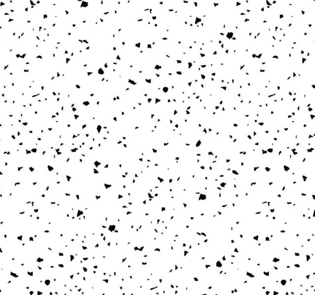Black & White Terrazzo Crib Sheet Modern Monochrome Baby Bedding - image 1