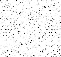 Black & White Terrazzo Crib Sheet Modern Monochrome Baby Bedding