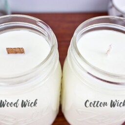 Pumpkin Spice Soy Candle in Pint Mason Jar - Halloween Fall - thumbnail 3