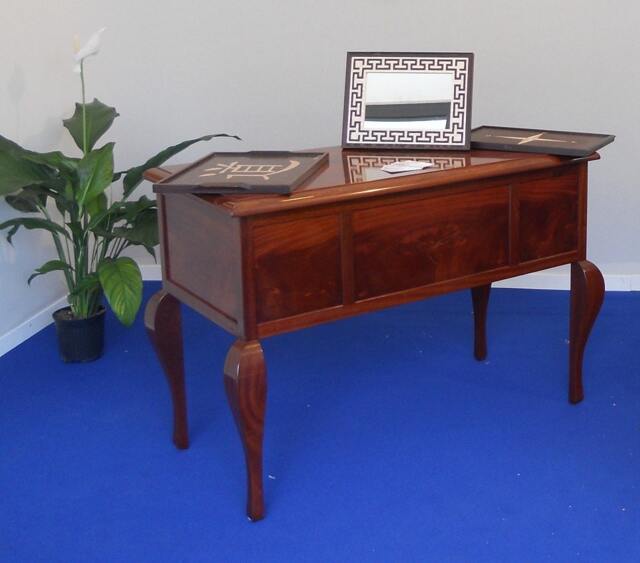 Bureau Italian Style 40S Handmade By Mahogany - image 1