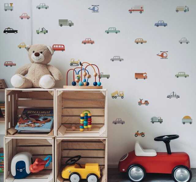 Transport Vehicles Nursery Wall Stickers - image 1