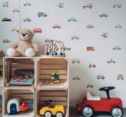 Transport Vehicles Nursery Wall Stickers - thumbnail 1