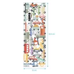 Transport Vehicles Nursery Wall Stickers - thumbnail 4