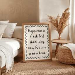 Fresh Bedsheets New Book Poster - Bookish Themed Print, Girly Reading Love To Read Poster, One More Chapter - thumbnail 3