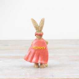 Poly Resin Rabbit Figurine Super Mummy Or Daddy Rabbit - thumbnail 4