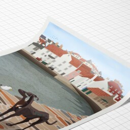 Pittenweem Poster, Fife Travel East Neuk Wall Art Print, Scottish Gift, Arts Festival - thumbnail 3