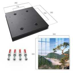 Mountain Landscape Key Cabinet For Home, Green Industrial Box, Photographic Landscapes, Nature Lovers - thumbnail 4