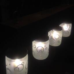 Bubbles - Etched Jar Chandelier - thumbnail 2