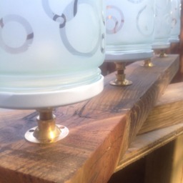 Bubbles - Etched Jar Chandelier - thumbnail 3