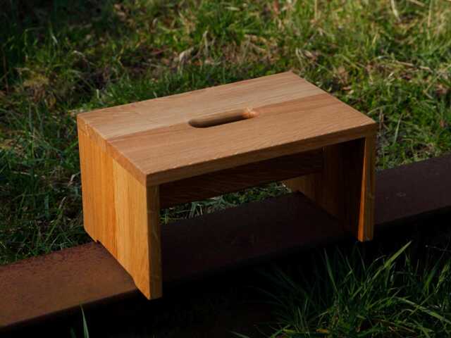 Stool Made Of Wood, Hardwood, Beech Or Variants, Stable & Tip-Proof, Oiled Etc. New - image 1