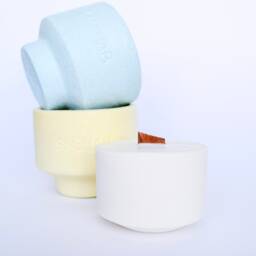 Smellab Candle Jar Refill, Scented Soy Wax Insert, Empty Container Inner Pillar Available in Different Scents - thumbnail 4