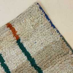 Colorful Beni Ourain Rug Custom Moroccan Berber Wool Rug - thumbnail 4