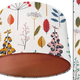 Scandi Lampshade Botanical Scandinavian Style Ceiling/Table Light - thumbnail 2