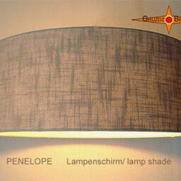 Large Lampshade Natural Color Linen Penelope ??60 cm - thumbnail 2
