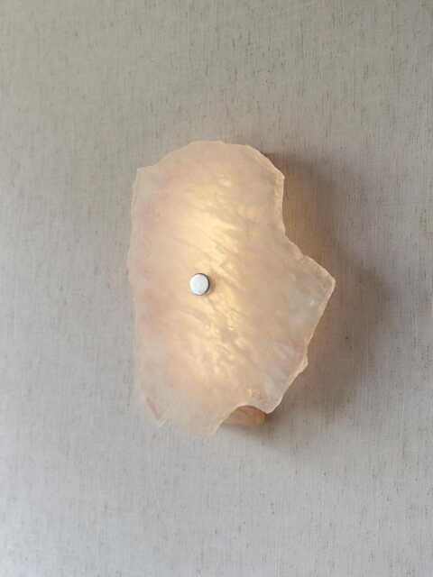 "Wireless Wall Sconce, Handmade Rechargeable Led Lamp, Cordless Bedside Light - " - image 1