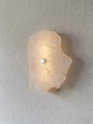 "Wireless Wall Sconce, Handmade Rechargeable Led Lamp, Cordless Bedside Light - " - thumbnail 1