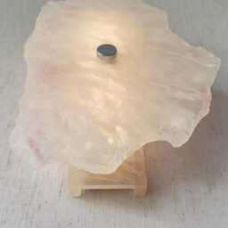 "Wireless Wall Sconce, Handmade Rechargeable Led Lamp, Cordless Bedside Light - " - thumbnail 4
