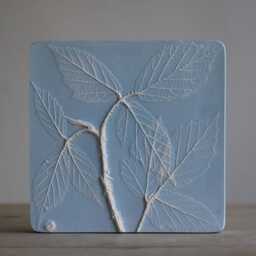Winter Weeds Bramble in Sky Blue Wedgwood - thumbnail 2